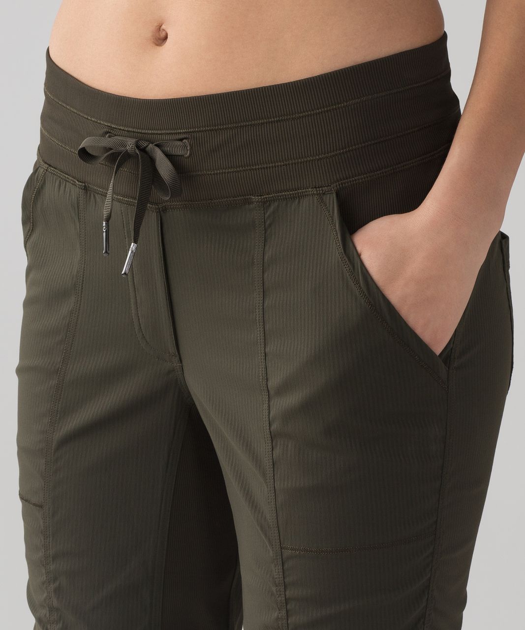 Lululemon Street To Studio Pant II *Unlined 28" - Dark Olive