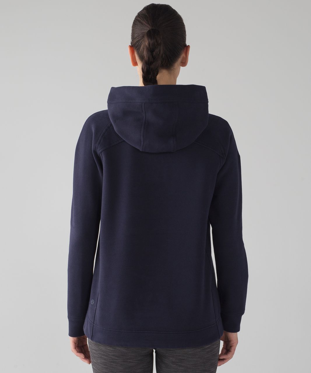 Lululemon Hoodie Sweatshirt Women 6 Wind Down Navy Blue Pullover