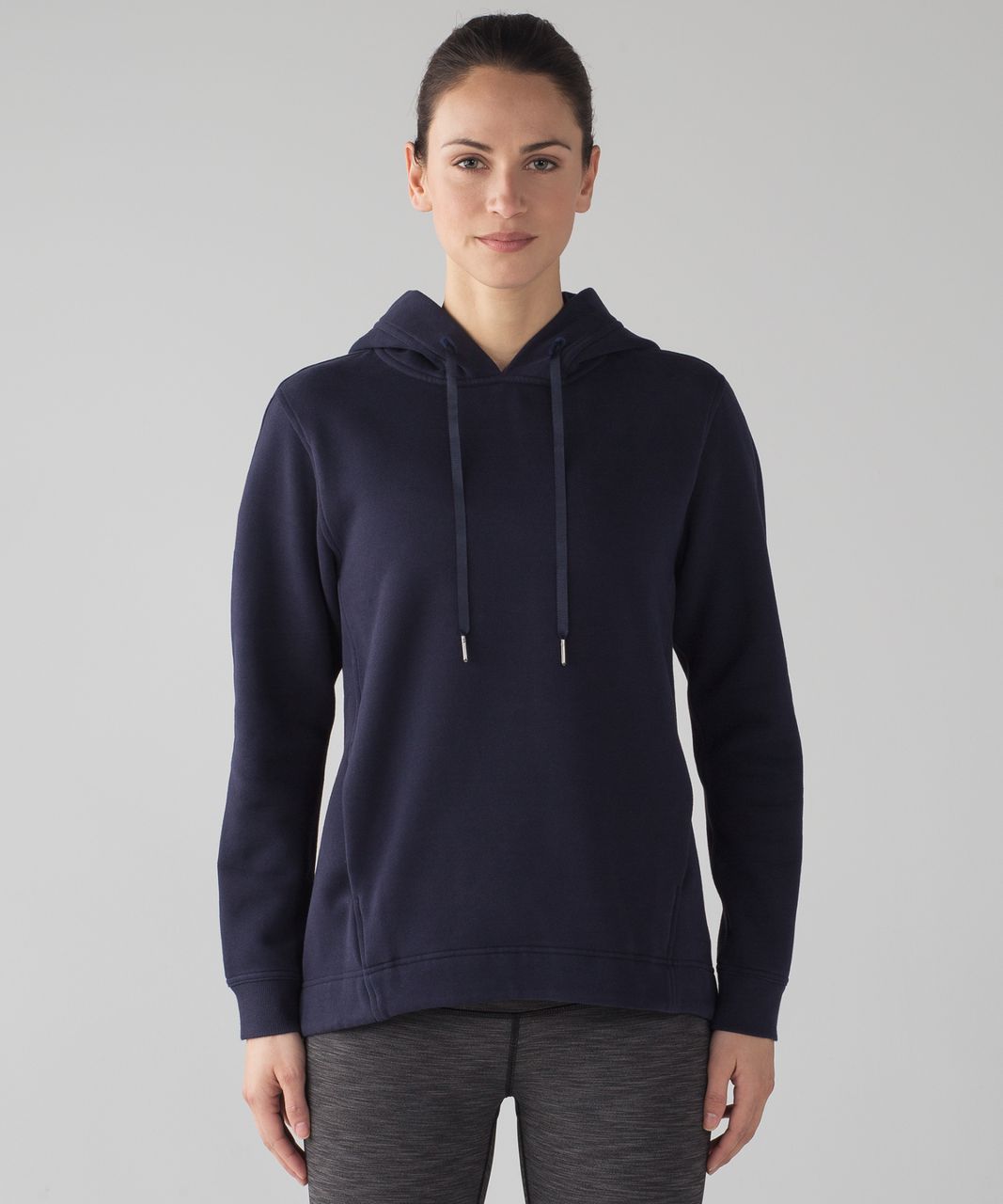 Lululemon Hoodie Sweatshirt Women 6 Wind Down Navy Blue Pullover