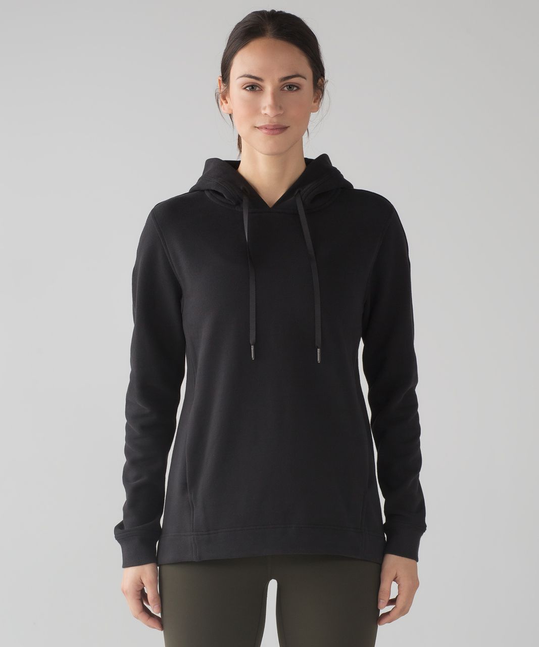 Lululemon Down For It All Pullover - Black - lulu fanatics