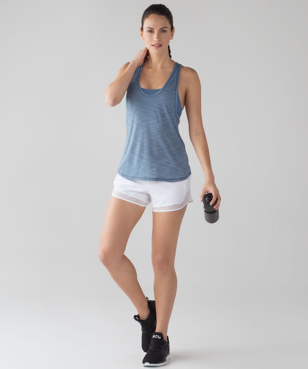 Lululemon Glide and Stride Tank - Heathered Illuminight / Illuminight