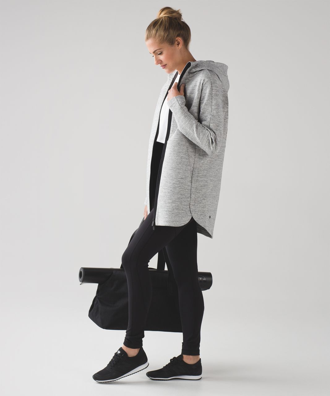 Lululemon Going Places Hooded Jacket - Heathered Inkwell - lulu fanatics