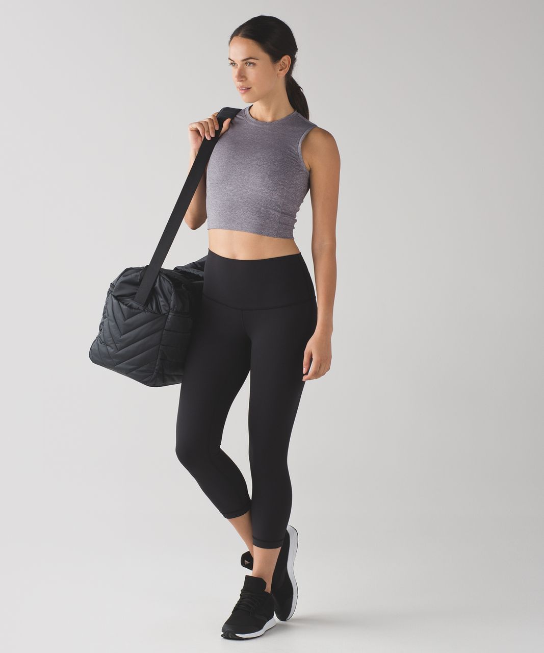 Lululemon Short Stop Tank - Heathered Slate