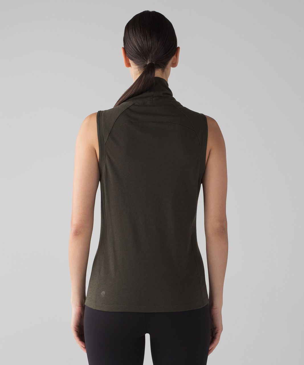 Lululemon Breathe-a-wool Tank - Dark Olive