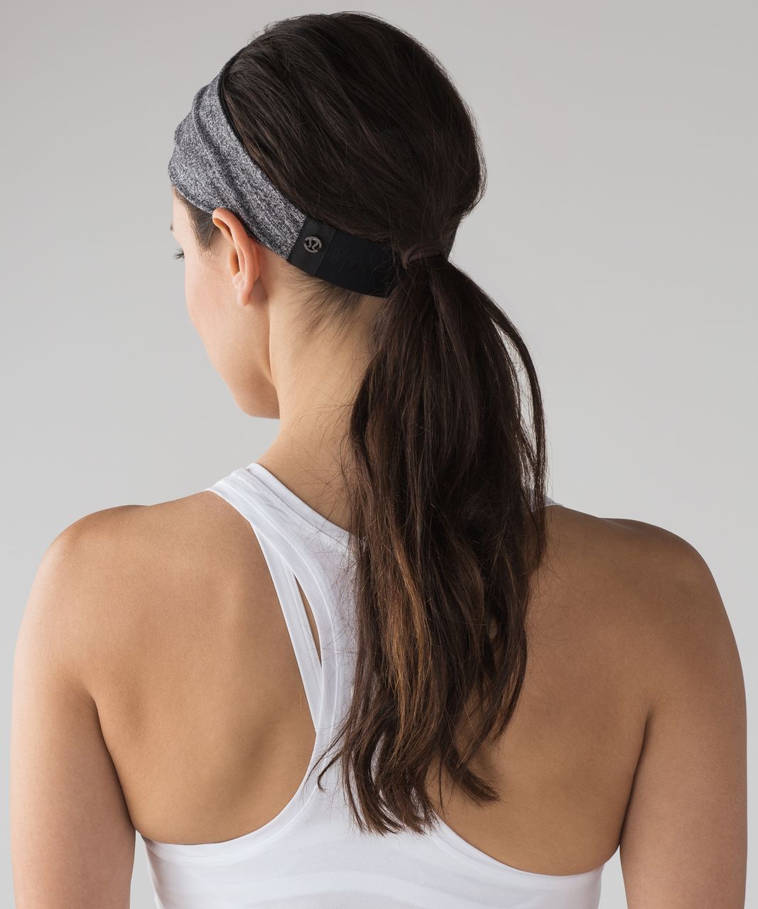 Lululemon Fringe Fighter Headband - Heathered Black / Heathered Black