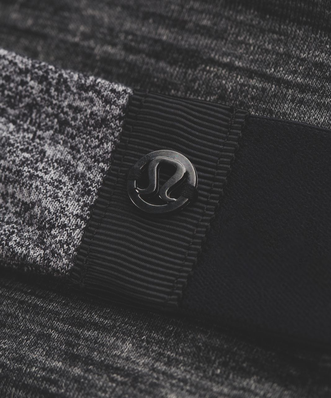 Lululemon Fringe Fighter Headband - Heathered Black / Heathered Black