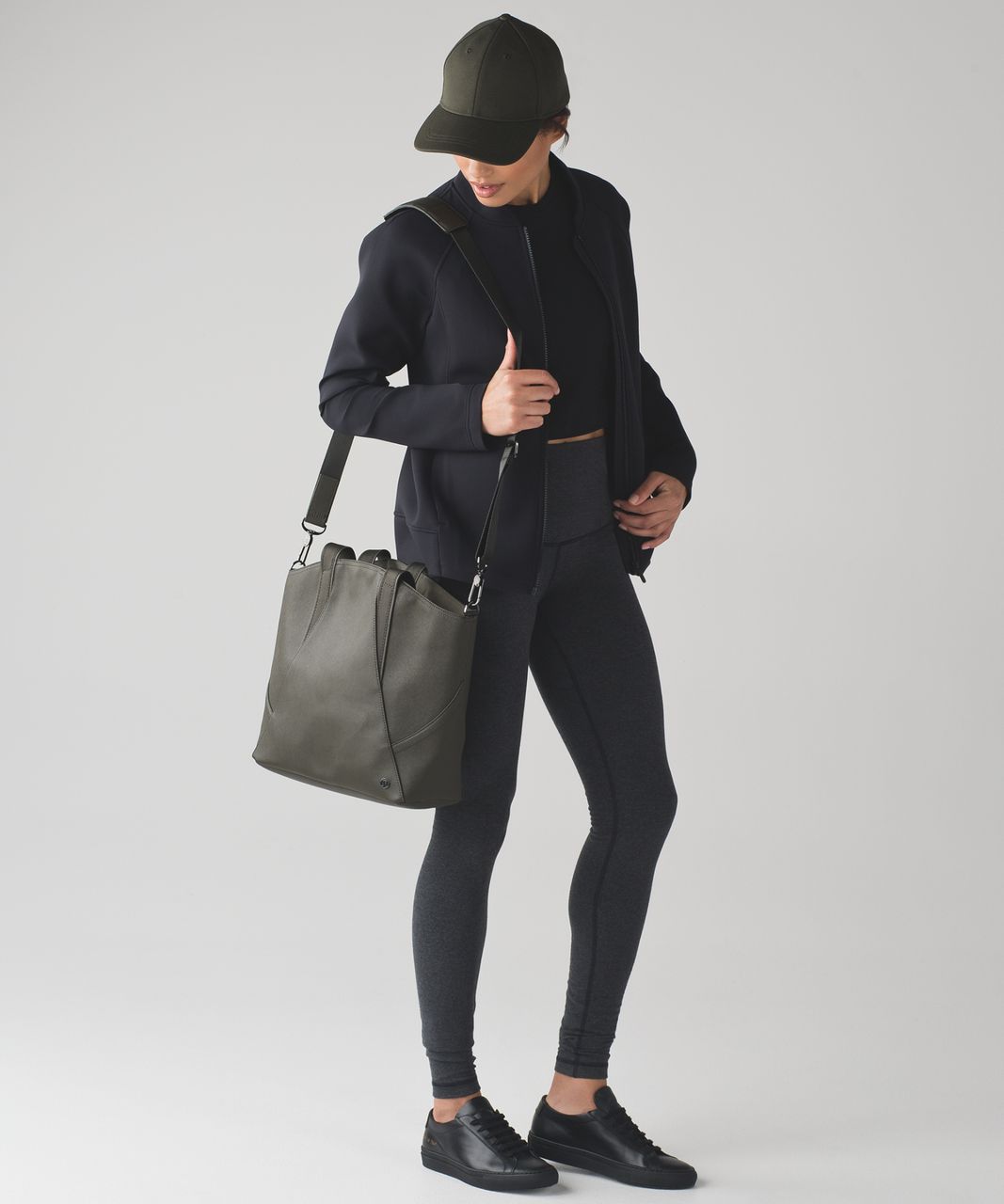 Lululemon All Day Tote (Mini) - Dark Olive