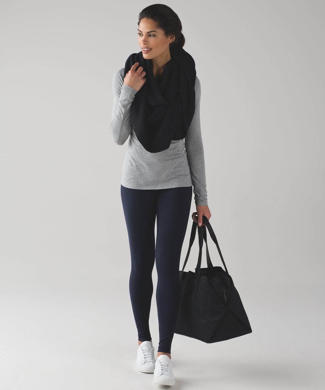 Lululemon Forward Flow Cape - Heathered Black