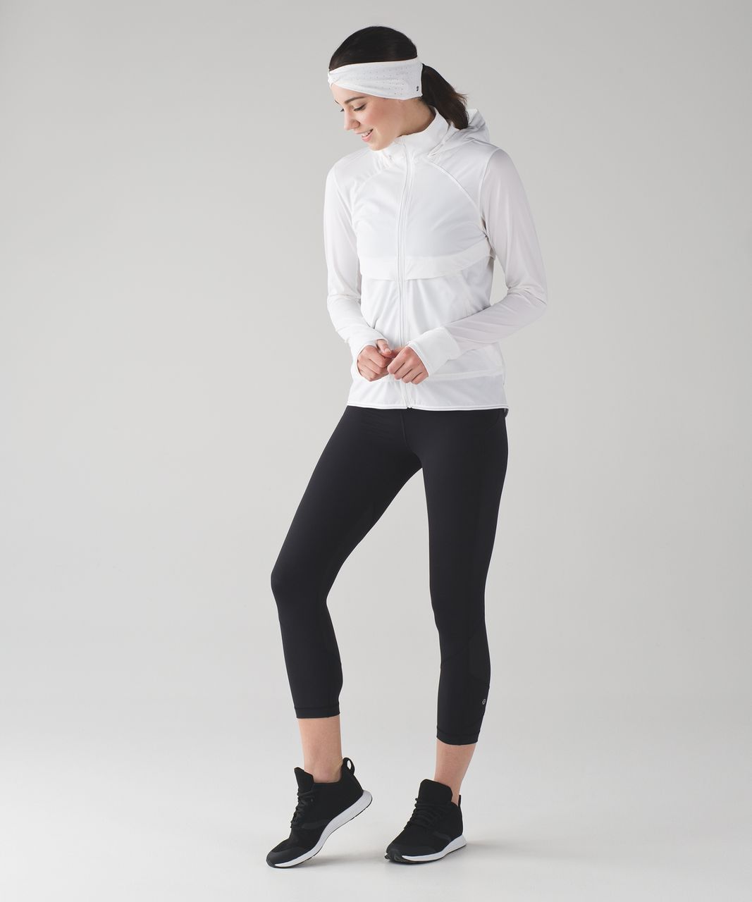 Lululemon Twist Up Ear Warmer Light - White