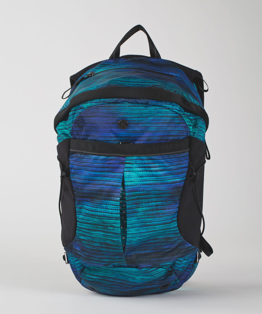 Lululemon Run All Day Backpack (Reflective) - Windy Wash Multi / Black