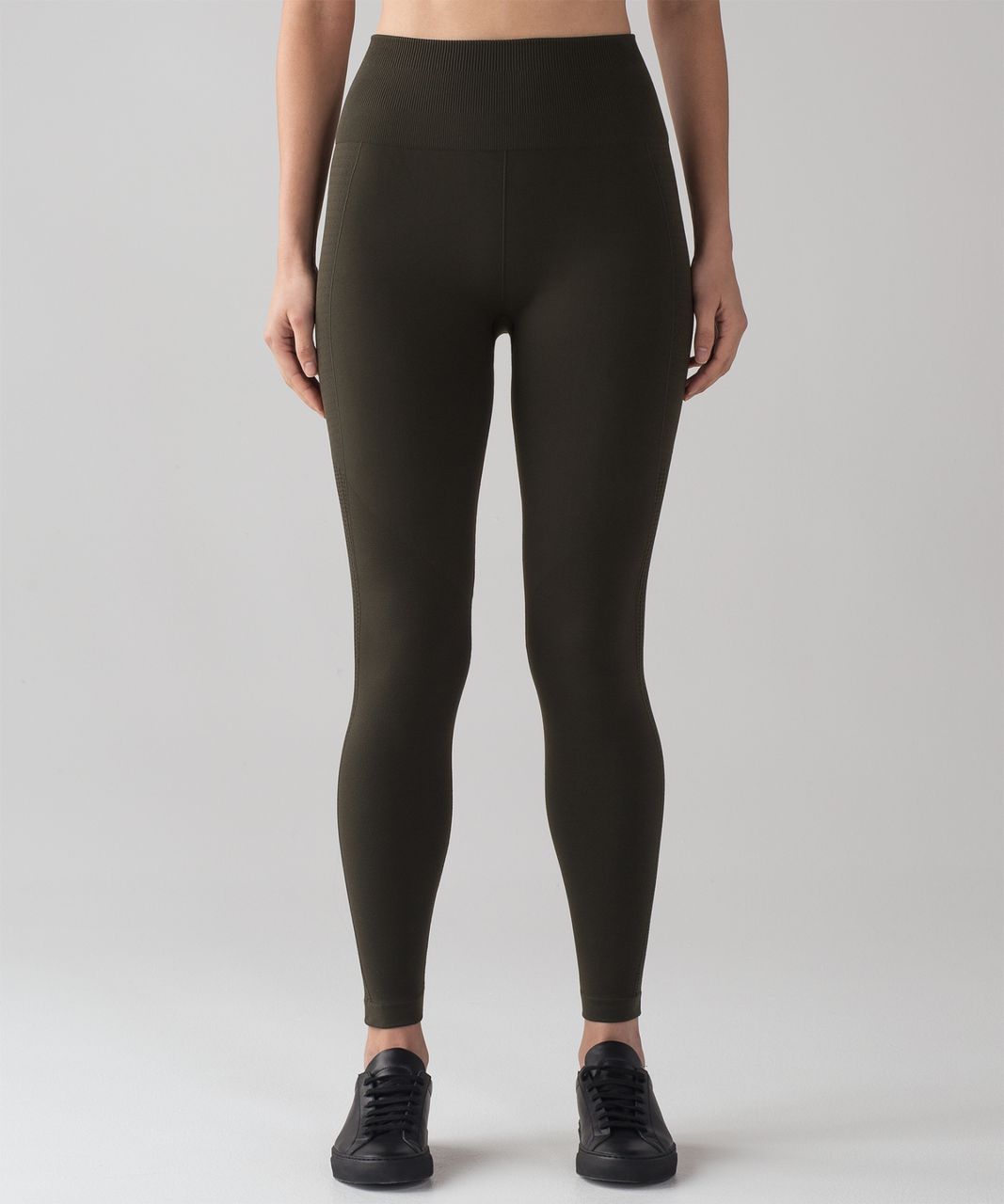 Lululemon Flow & Go Tight - Dark Olive - lulu fanatics