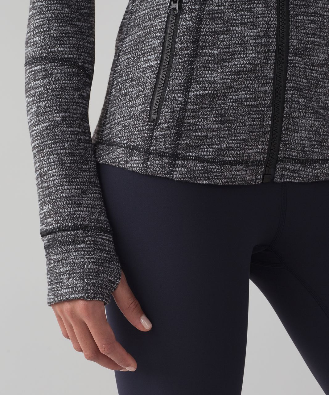 Lululemon Define Jacket - Coco Pique Black White