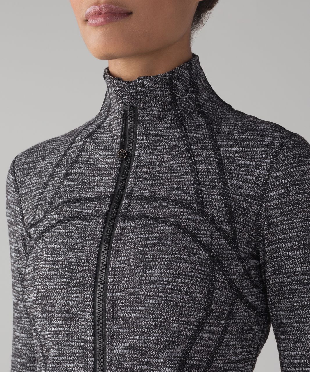 Lululemon Define Jacket - Coco Pique Black White