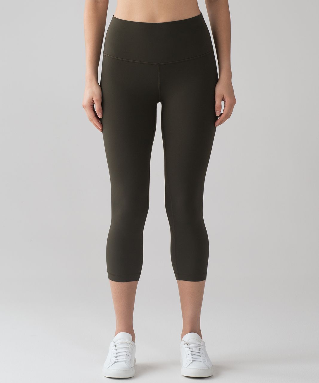 Lululemon Align Crop (19") - Dark Olive