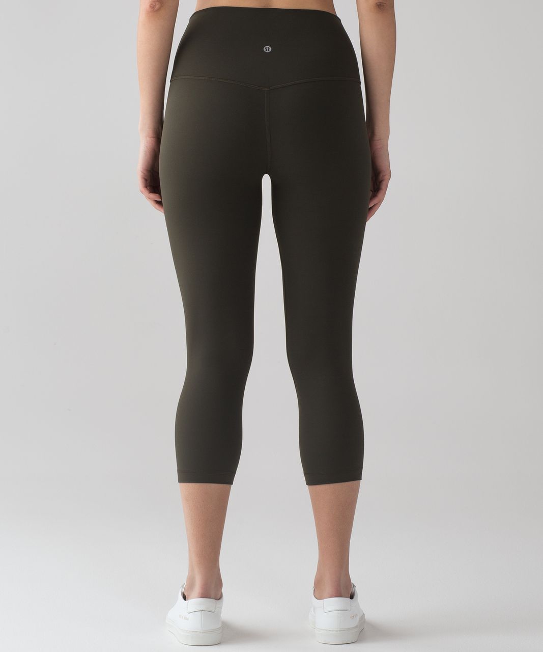 Lululemon Align Crop *21 - Dark Olive (First Release) - lulu fanatics