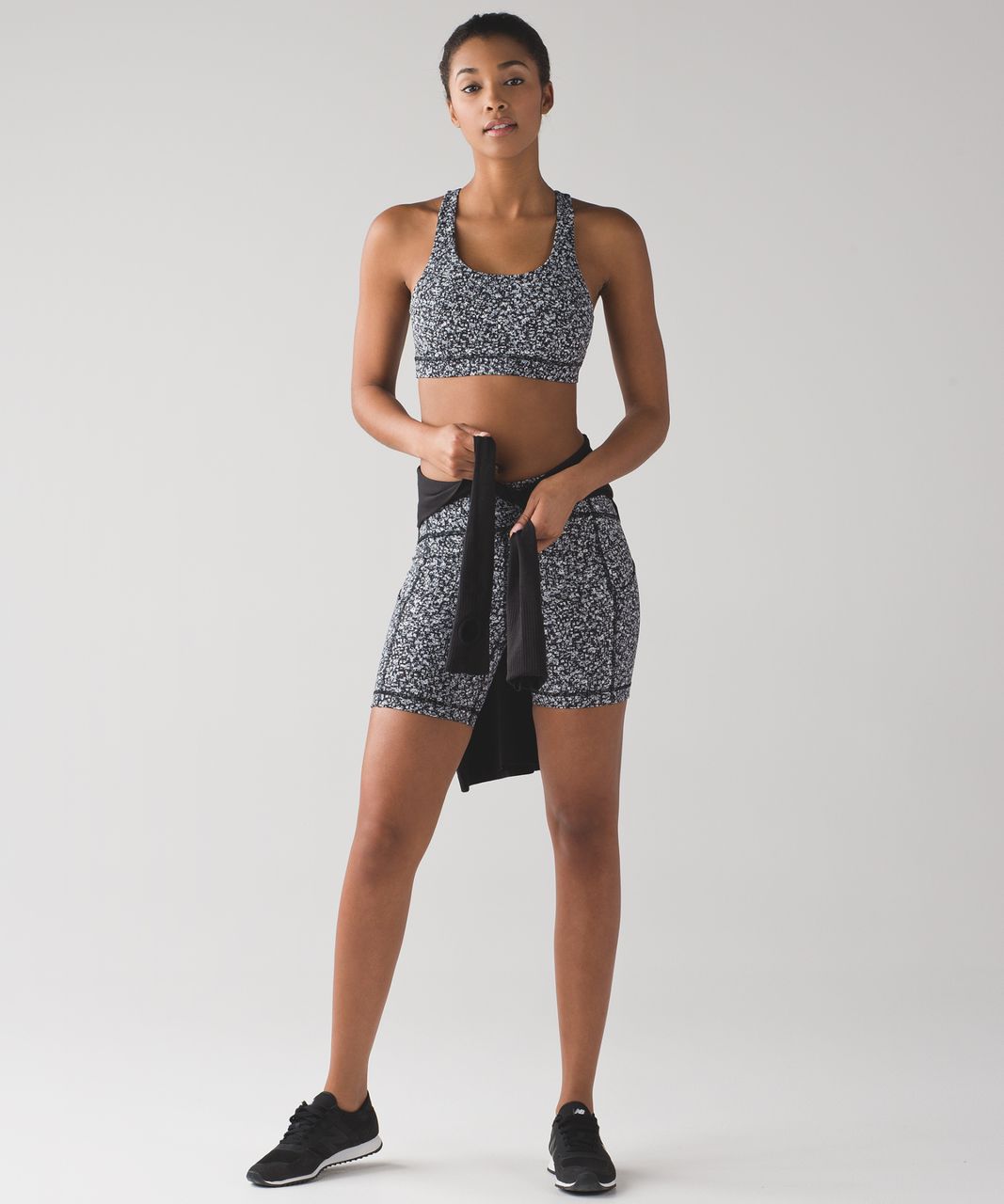 lululemon athletica, Intimates & Sleepwear, Lululemon Invigorate Bra  Soundwave White Black Black