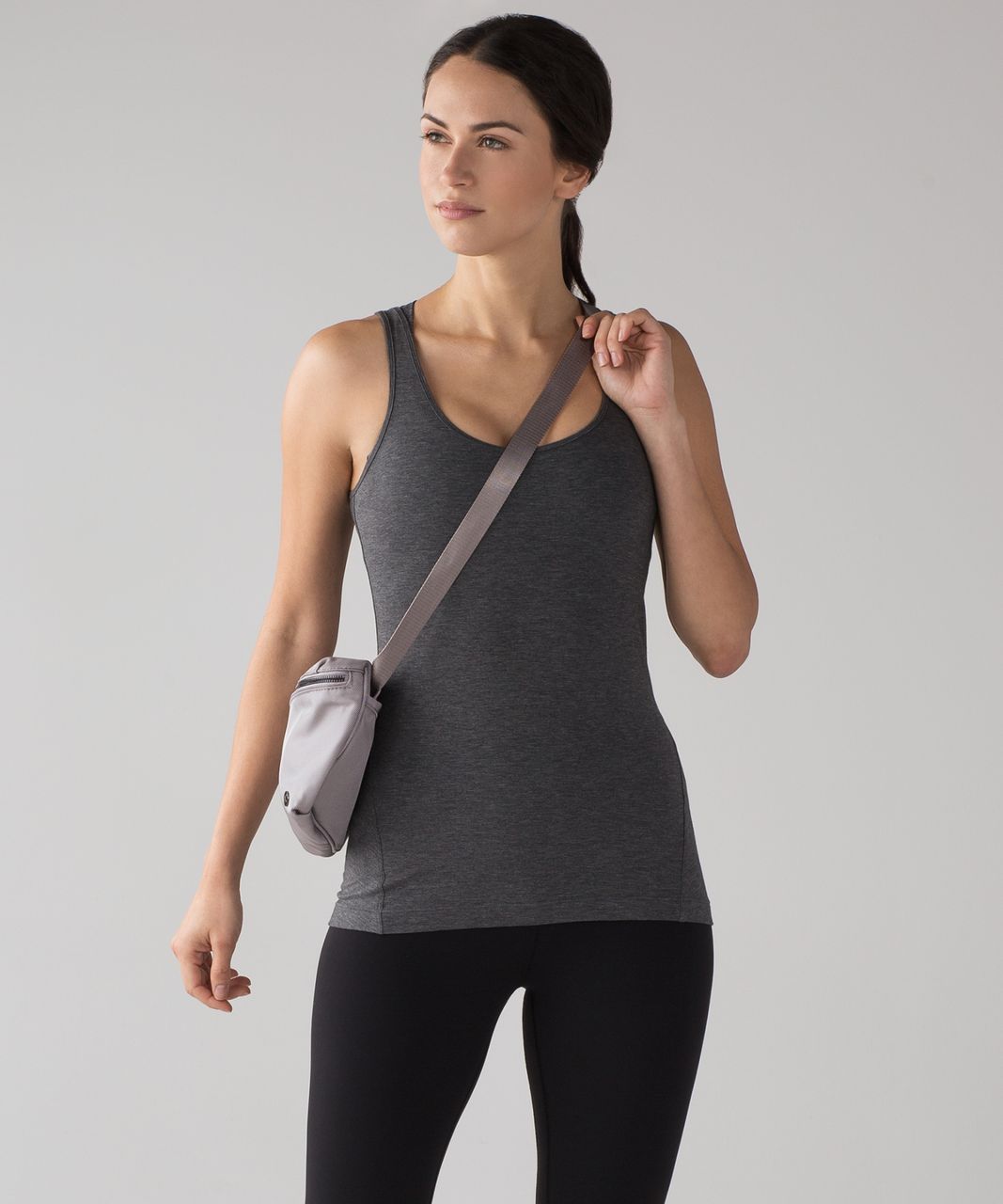 Lululemon Go Lightly Belt Bag - Dark Chrome