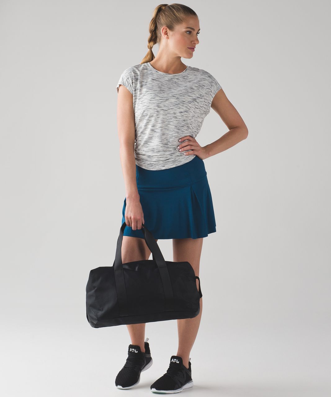 Lululemon Lost In Pace Skirt (Tall) - Poseidon