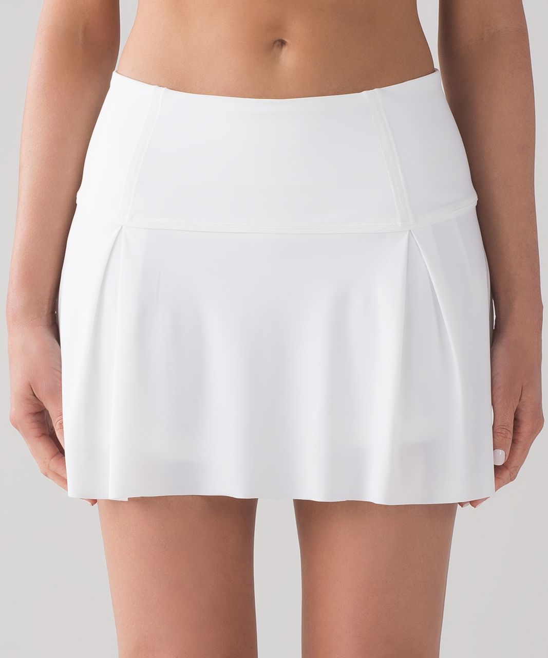 Lululemon Lost In Pace Skirt (Tall) - White - lulu fanatics