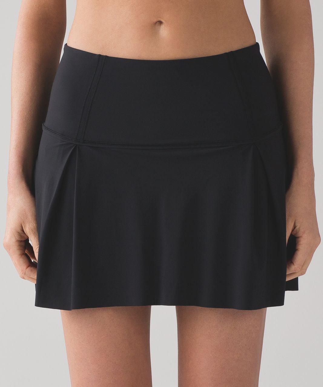 lululemon black tennis skirt