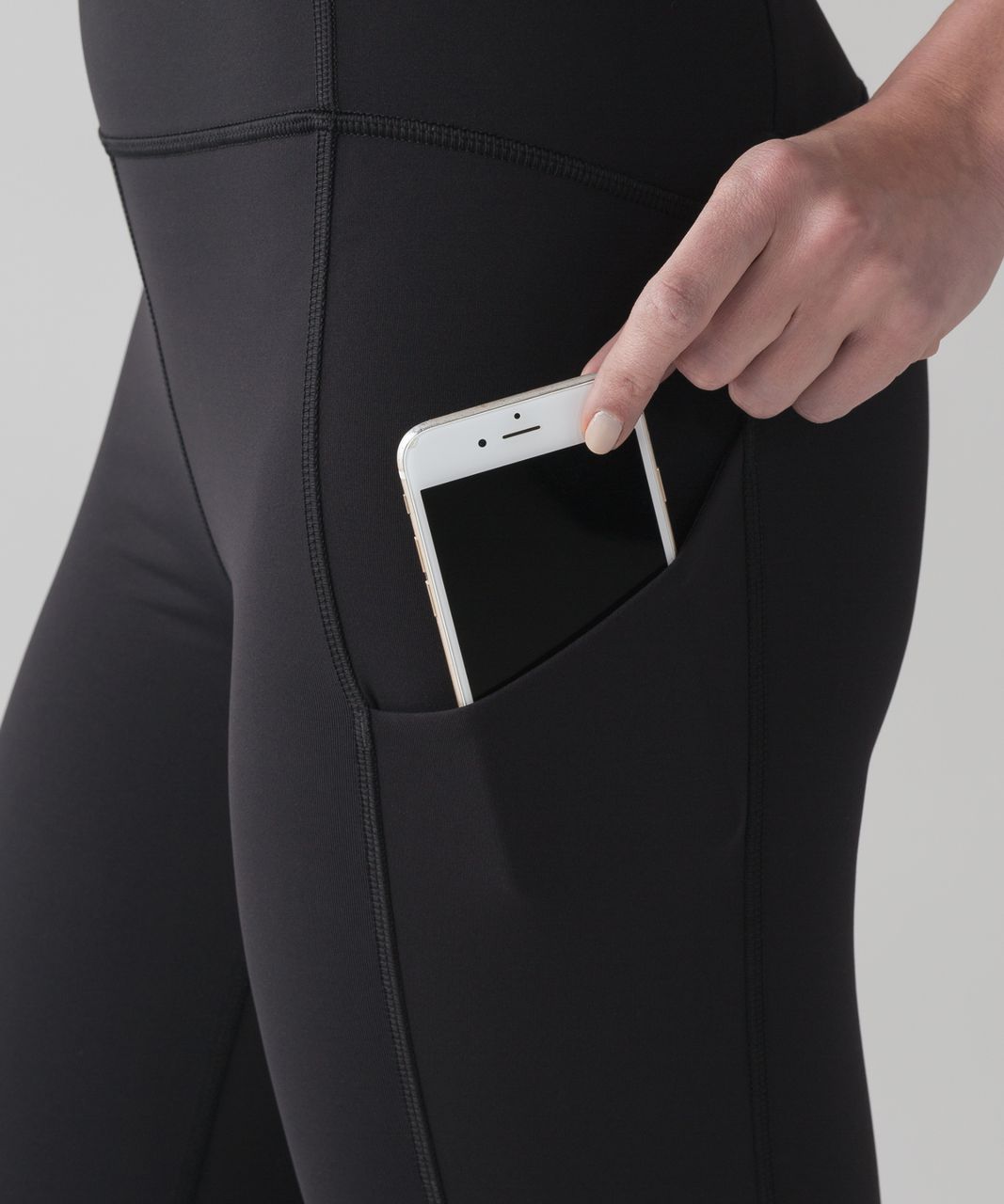 Lululemon Sole Training 7/8 Tight - Black - lulu fanatics