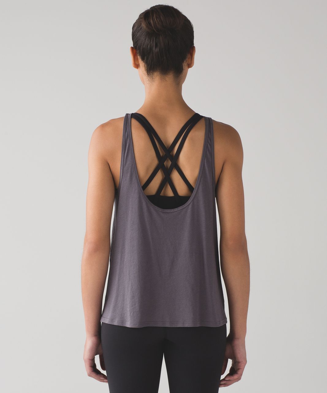 Lululemon Get Low Scoop Tank - Dark Carbon