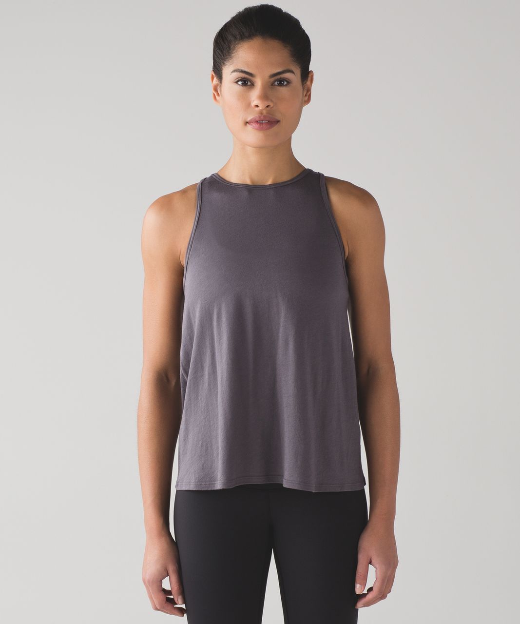 Lululemon Get Low Scoop Tank - Dark Carbon