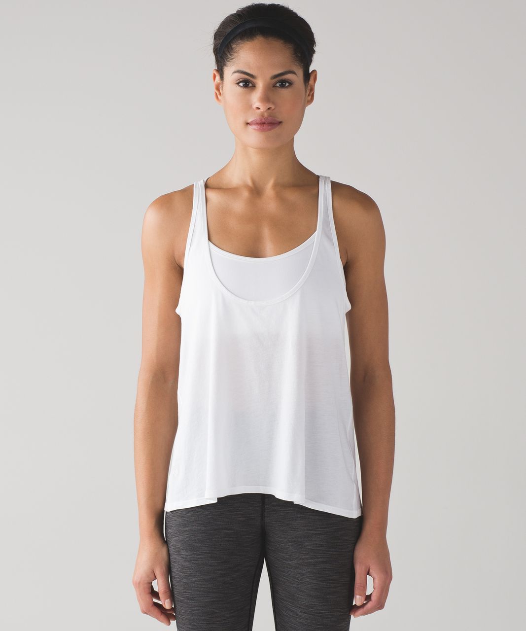 Lululemon Get Low Scoop Tank - White - lulu fanatics