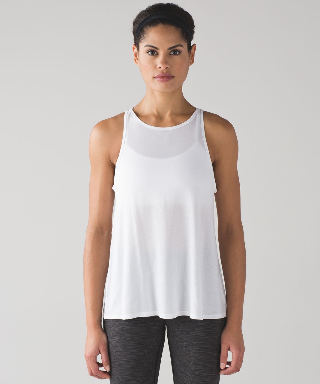 Lululemon Get Low Scoop Tank - White