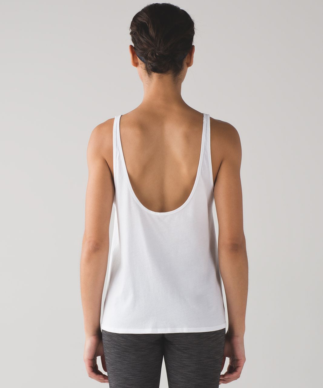 Lululemon Get Low Scoop Tank - White