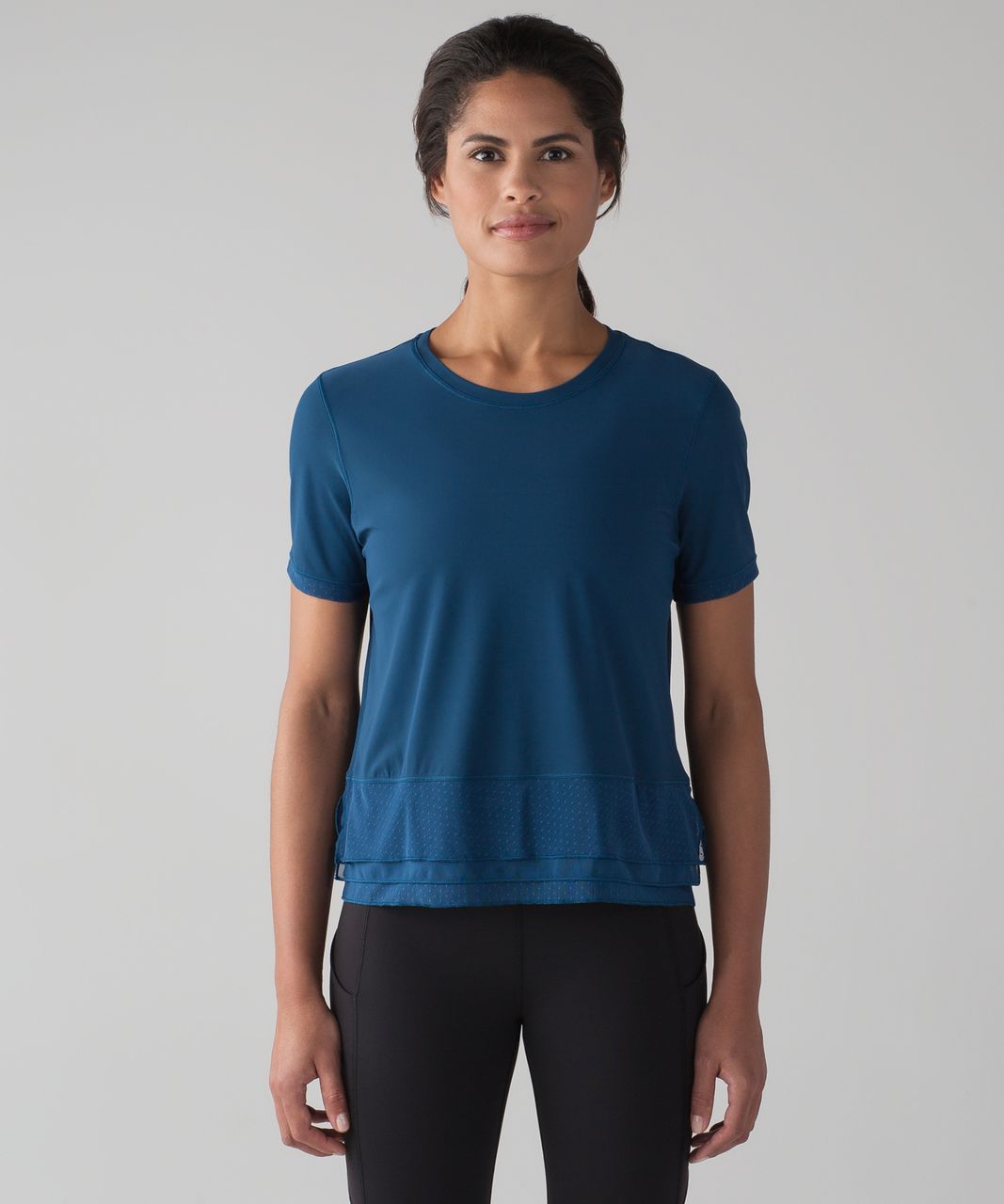 Lululemon Sole Training Short Sleeve - Poseidon