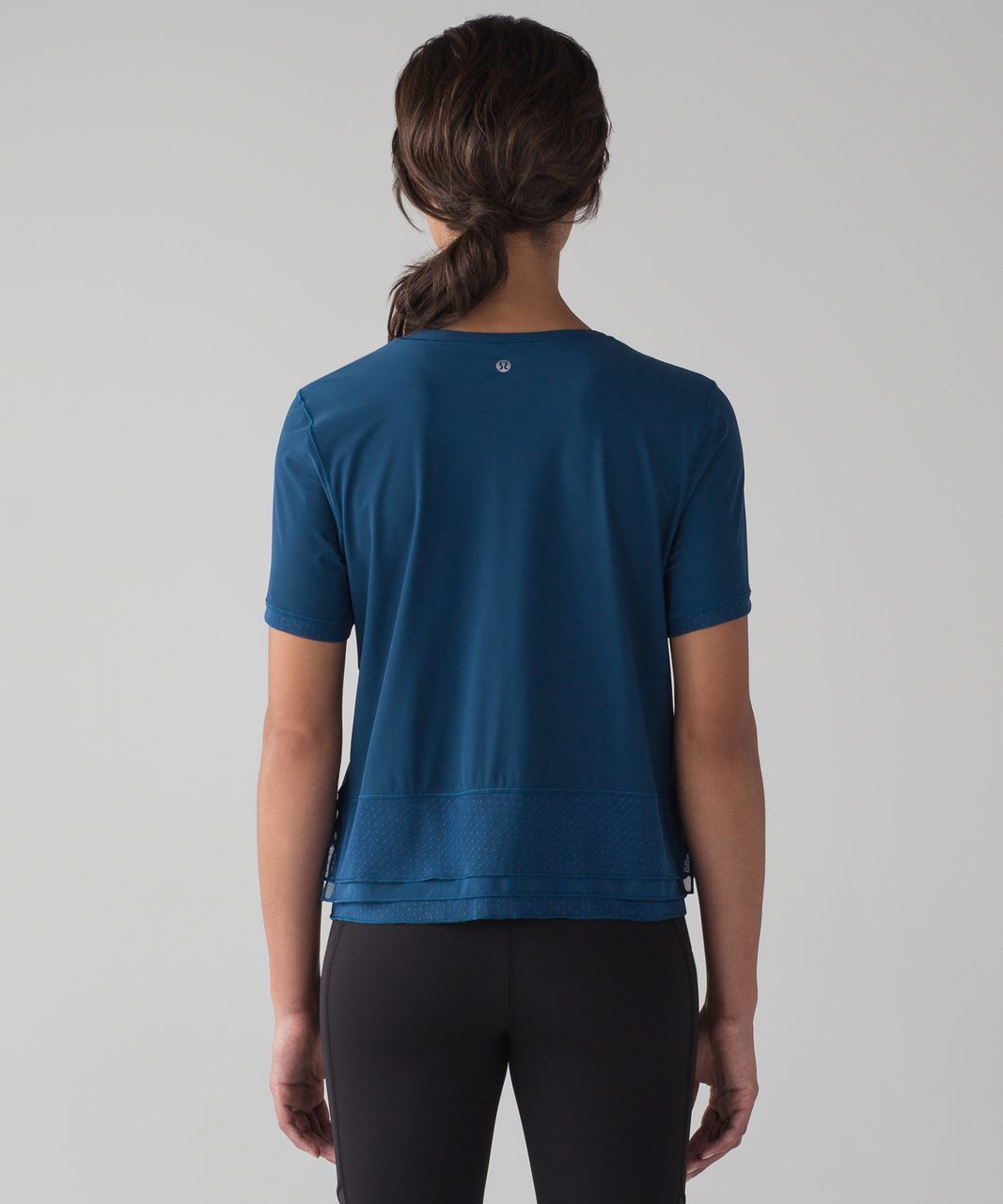 Lululemon Sole Training Short Sleeve - Poseidon