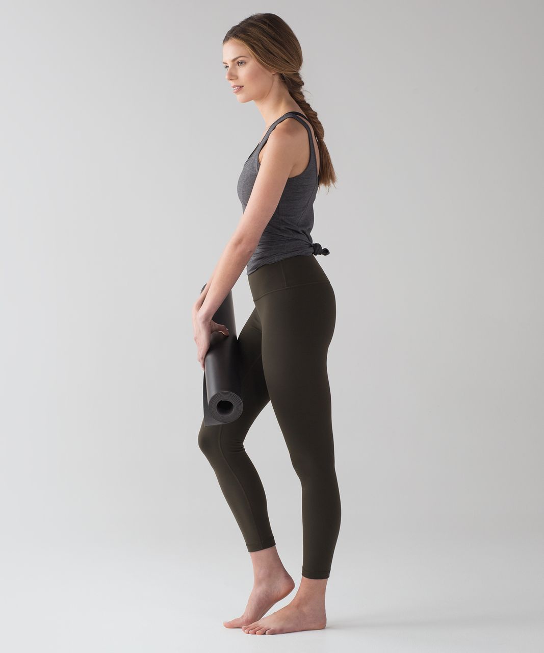 Lululemon Wunder Under Hi-Rise 7/8 Tight (Full-On Luon) - Dark Olive