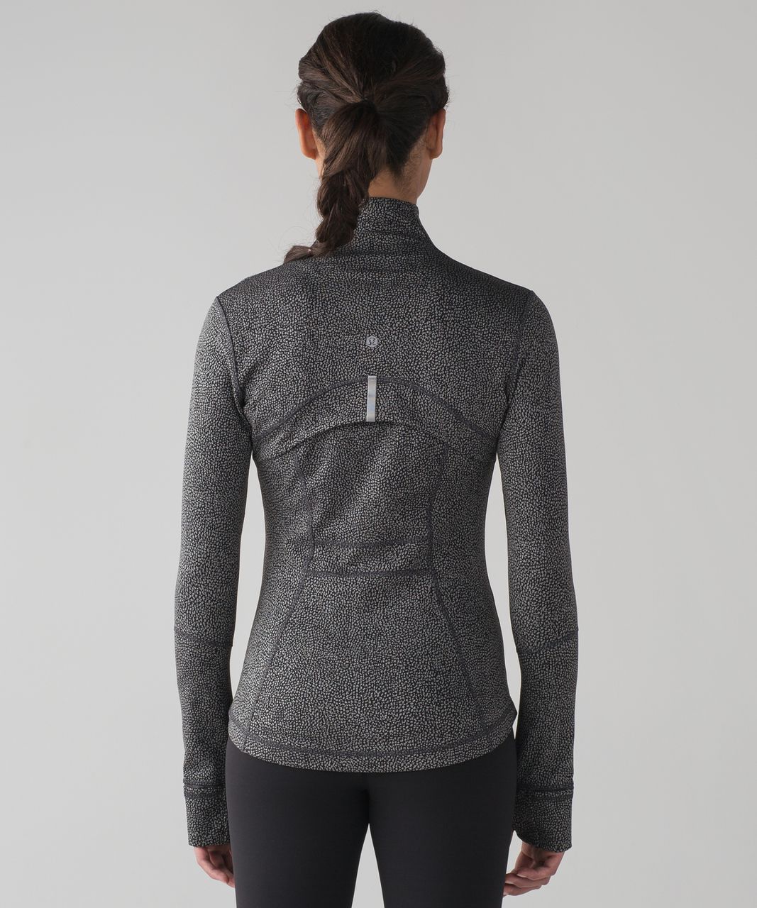 Lululemon Define Jacket - Luon Chakra Jacquard V1 Black Battleship