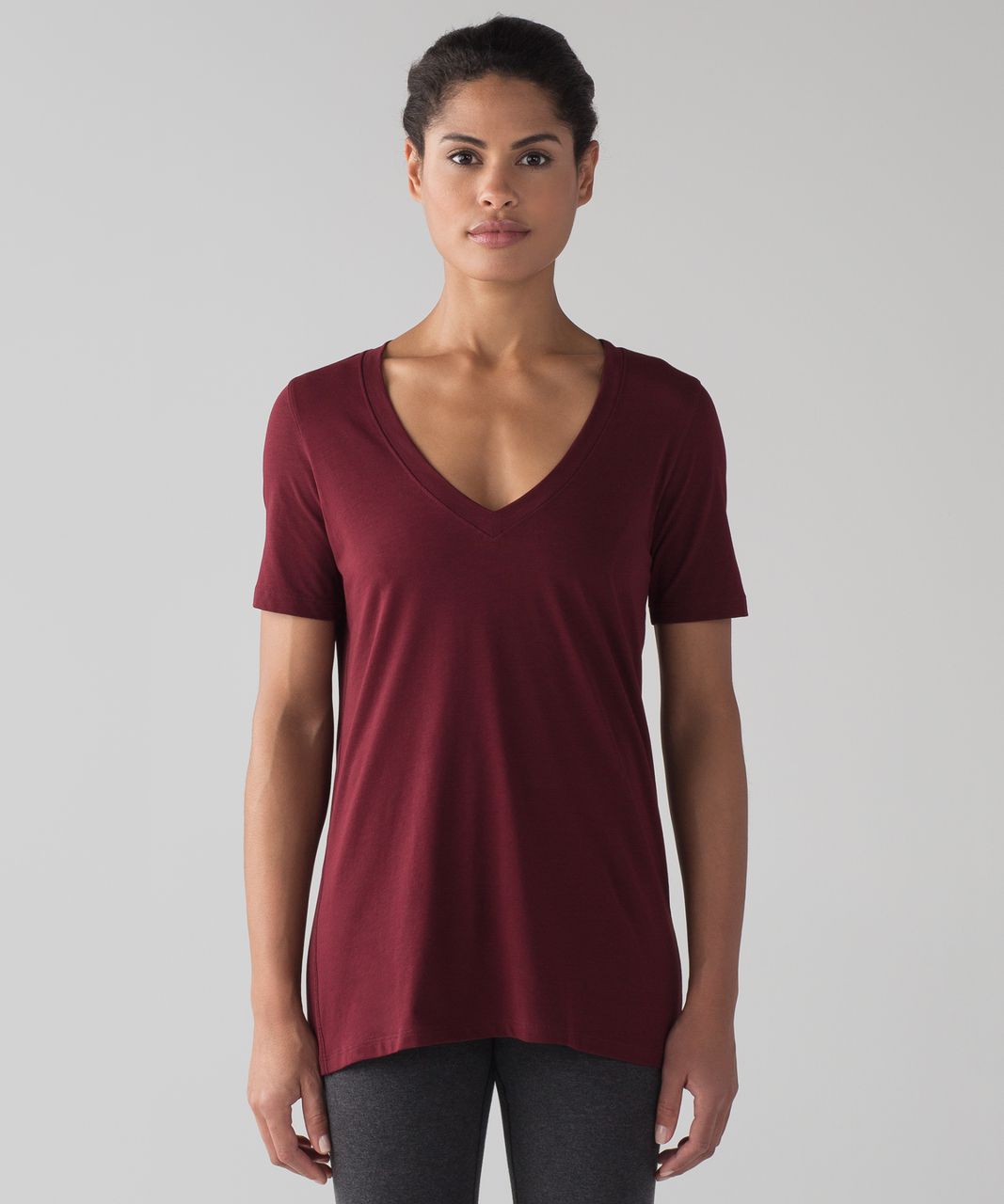 Lululemon Love Tee IV - Deep Rouge