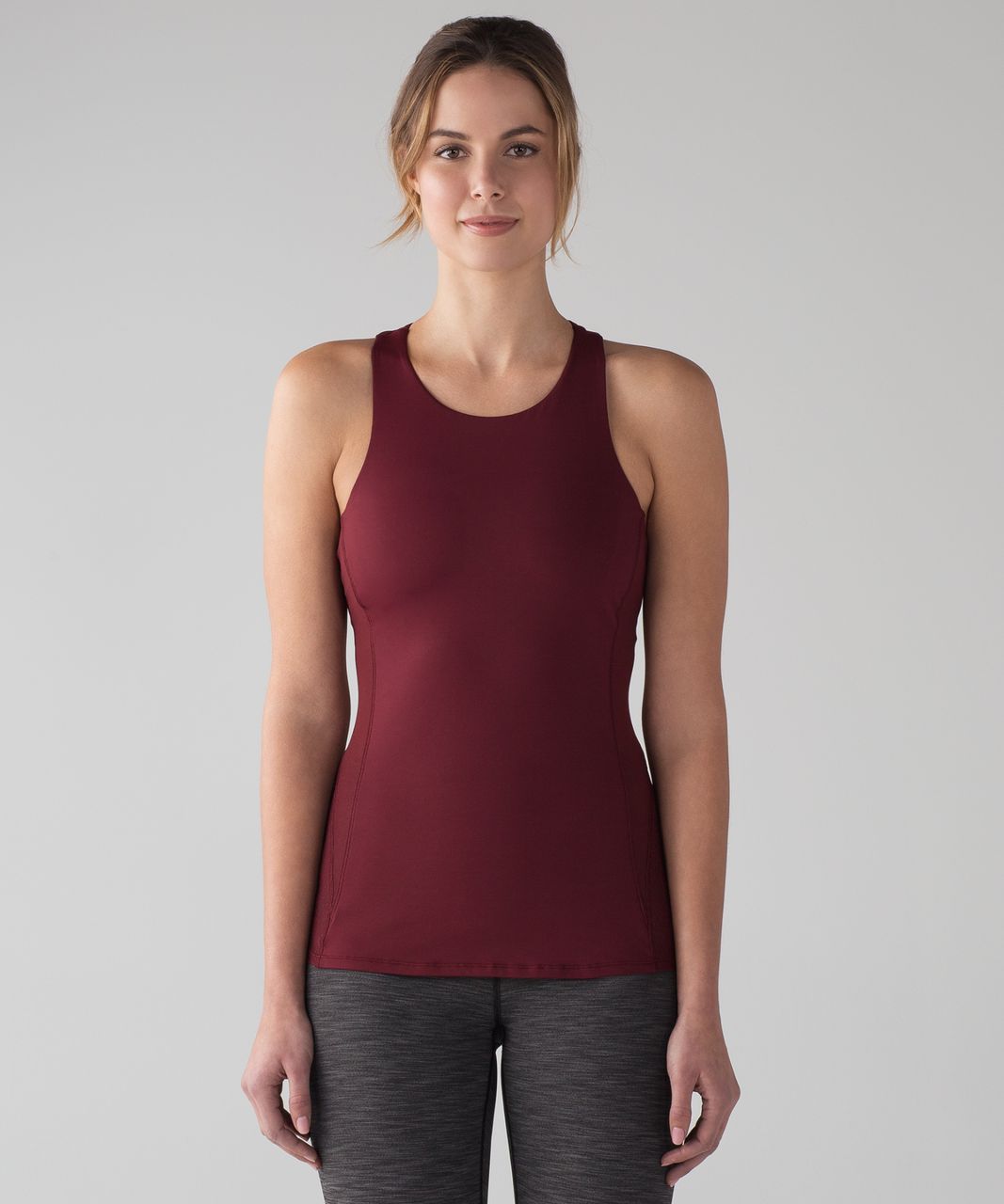 Lululemon Body Con Tank - Deep Rouge - lulu fanatics