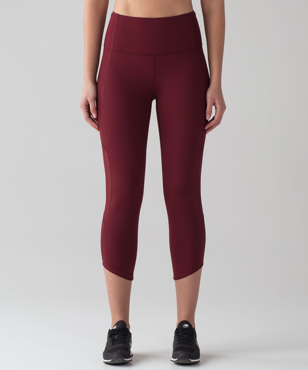 Lululemon Body Con Crop - Deep Rouge