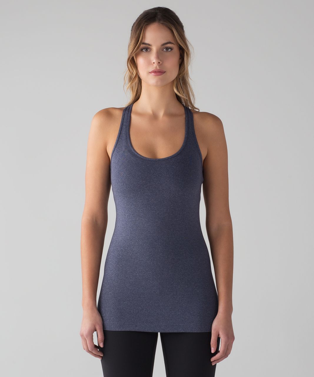 Lululemon Cool Racerback - Heathered Deep Navy