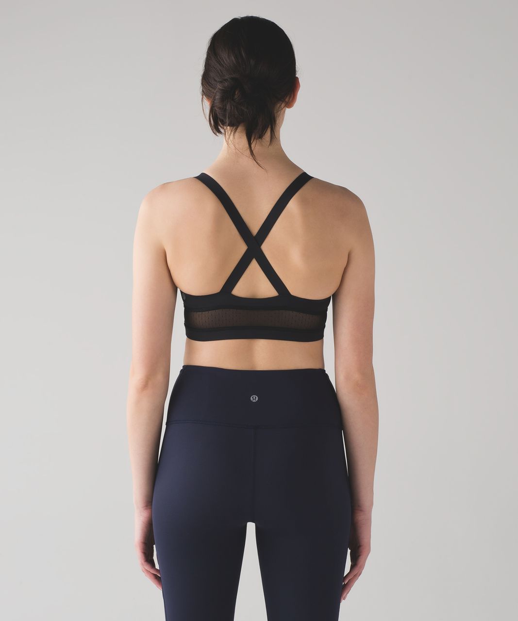 Lululemon Black Strappy Enlite Sports Bra - $34 (65% Off Retail