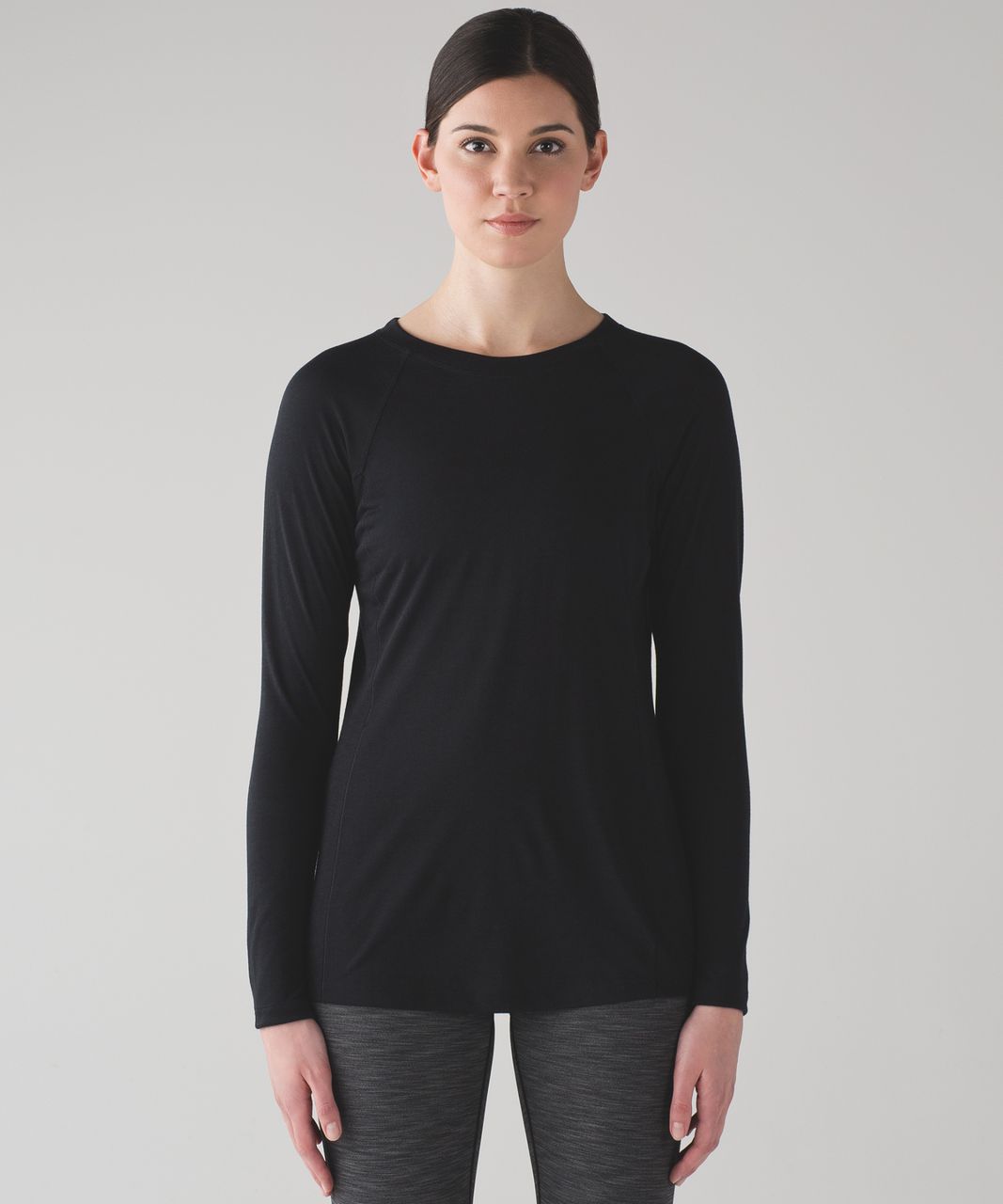 Lululemon Breathe-a-wool Tunic - Black - lulu fanatics