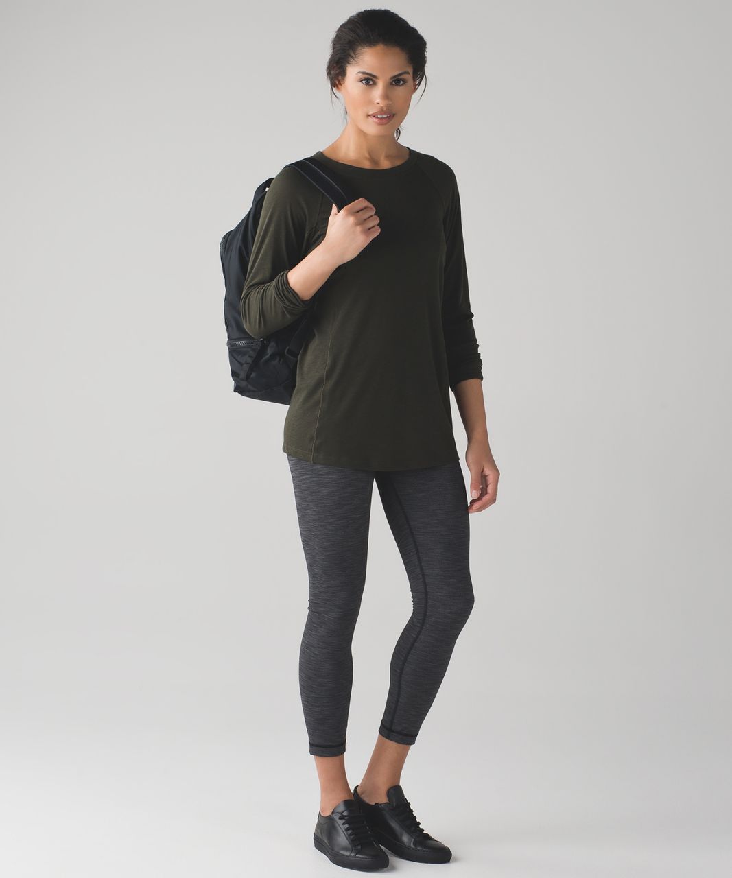 Lululemon Breathe-a-wool Tunic - Dark Olive