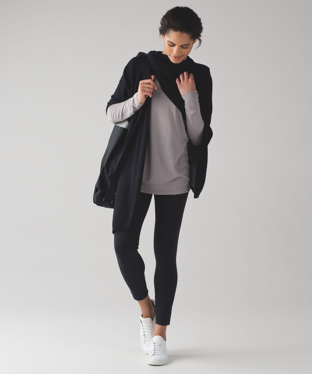 Lululemon Breathe-a-wool Tunic - Dark Chrome