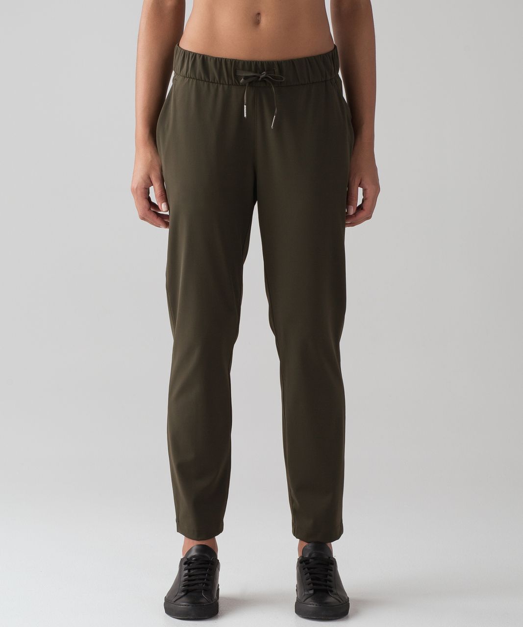 Lululemon On The Fly Pant *28" - Dark Olive (First Release)