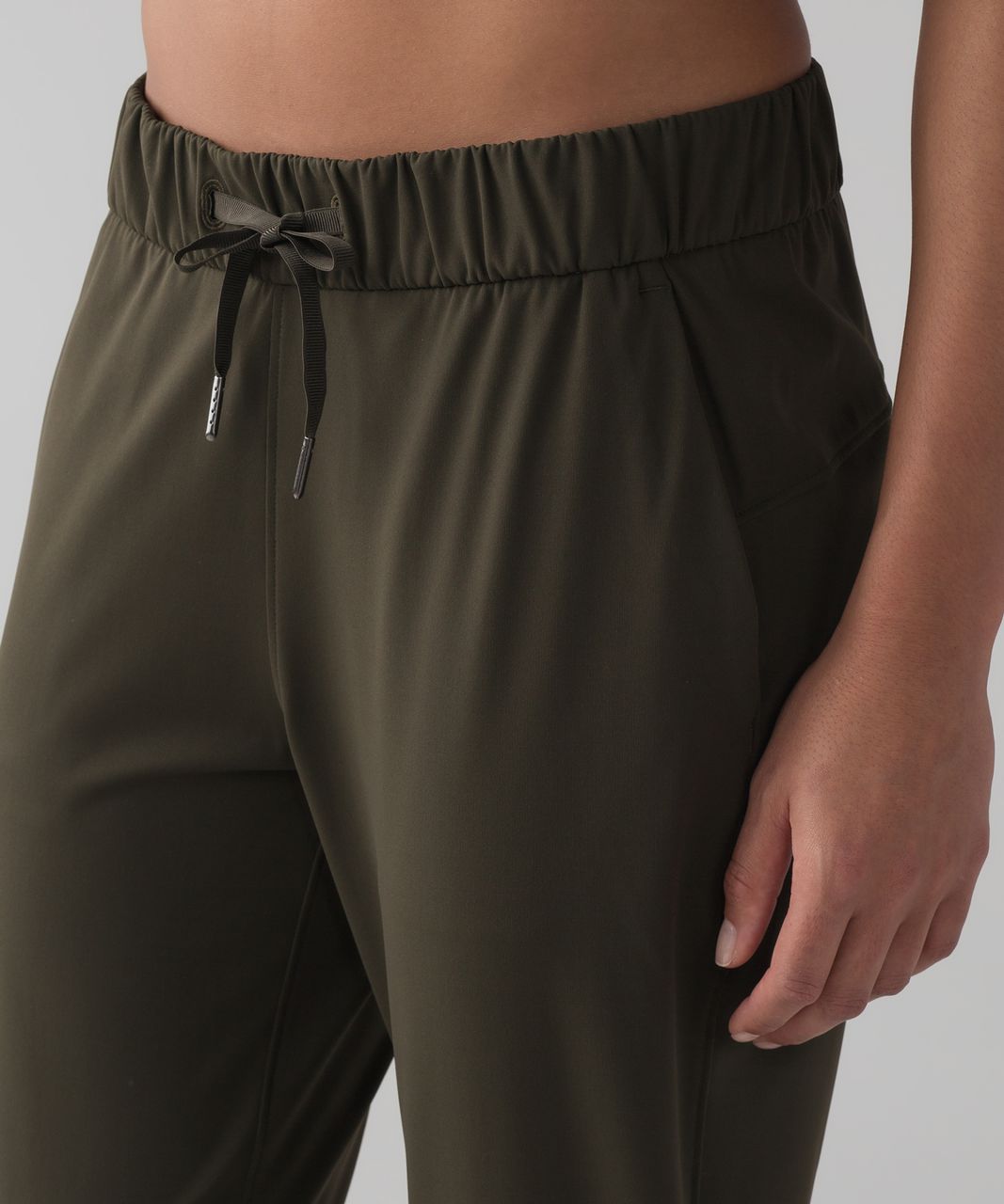Lululemon On The Fly Pant *28" - Dark Olive (First Release)