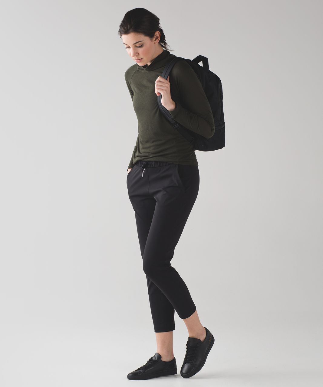 Lululemon Breathe-a-wool Long Sleeve - Dark Olive