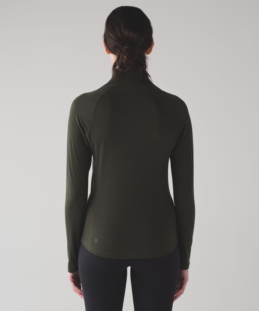 Lululemon Breathe-a-wool Long Sleeve - Dark Olive