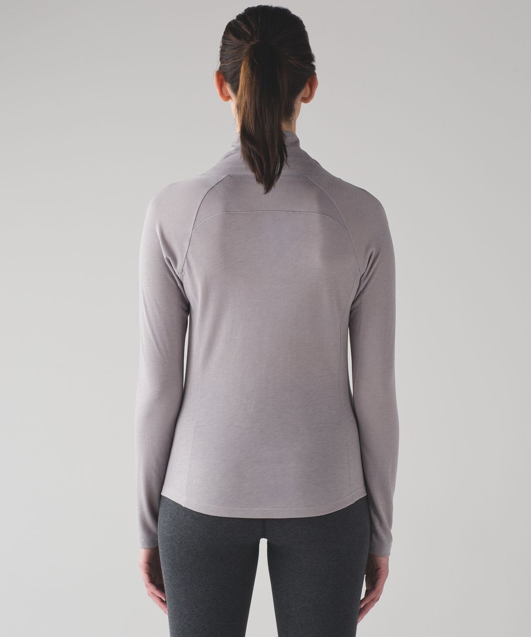 Lululemon Breathe-a-wool Long Sleeve - Dark Chrome