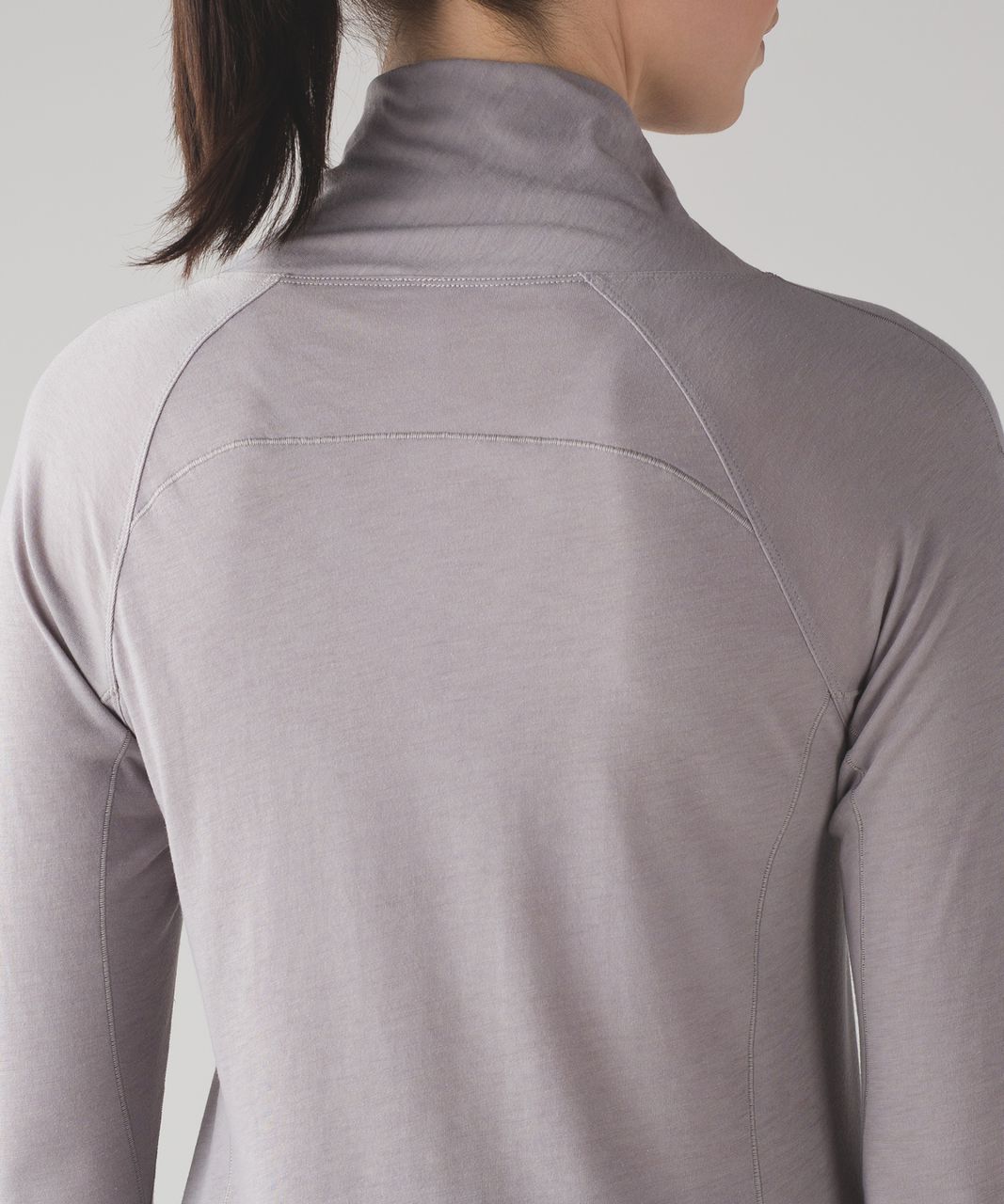 Lululemon Breathe-a-wool Long Sleeve - Dark Chrome