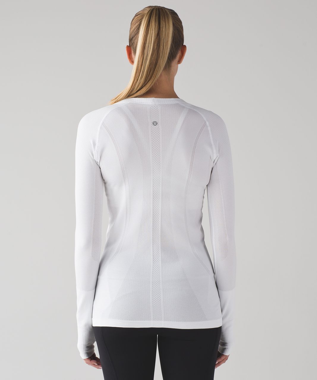 Lululemon Swiftly Tech Long Sleeve Crew - White / White