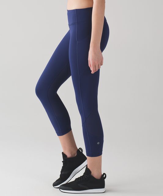 Lululemon Pace Rival Crop *Full-On Luxtreme 22 - True Navy - lulu